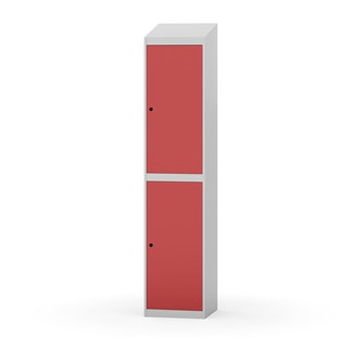 Novis garderobeskab skrå topplade 2:1 B40 cm