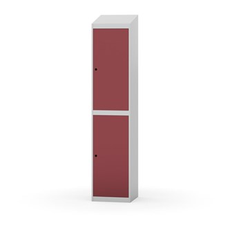 Novis garderobeskab skrå topplade 2:1 B40 cm
