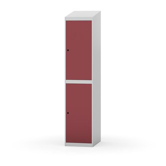Novis garderobeskab skrå topplade 2:1 B40 cm