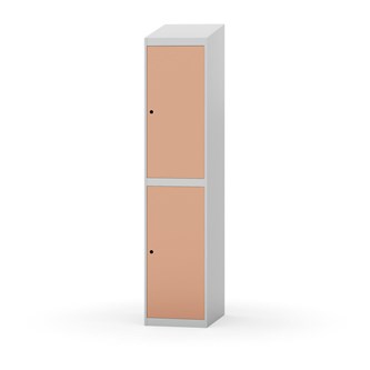 Novis garderobeskab skrå topplade 2:1 B40 cm