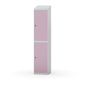 Novis garderobeskab skrå topplade 2:1 B40 cm