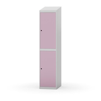 Novis garderobeskab skrå topplade 2:1 B40 cm
