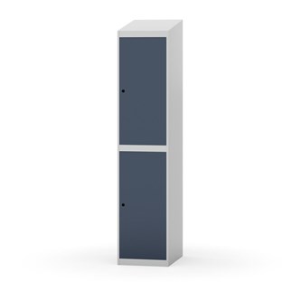 Novis garderobeskab skrå topplade 2:1 B40 cm