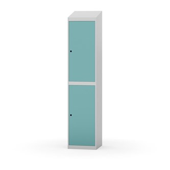 Novis garderobeskab skrå topplade 2:1 B40 cm