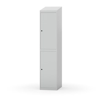 Novis garderobeskab skrå topplade 2:1 B40 cm