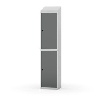 Novis garderobeskab skrå topplade 2:1 B40 cm