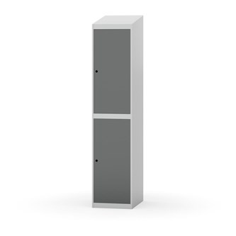 Novis garderobeskab skrå topplade 2:1 B40 cm