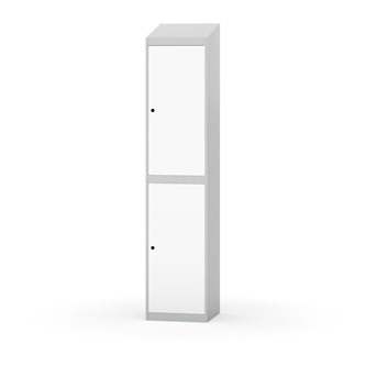 Novis garderobeskab skrå topplade 2:1 B40 cm
