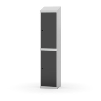 Novis garderobeskab skrå topplade 2:1 B40 cm