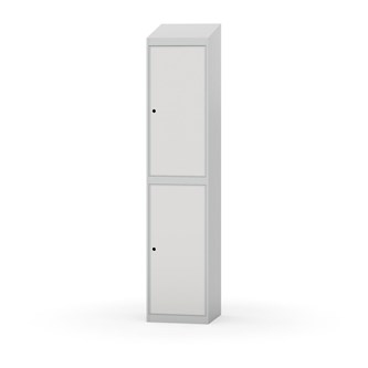 Novis garderobeskab skrå topplade 2:1 B40 cm
