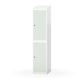 Novis garderobeskab skrå topplade 2:1 B40 cm