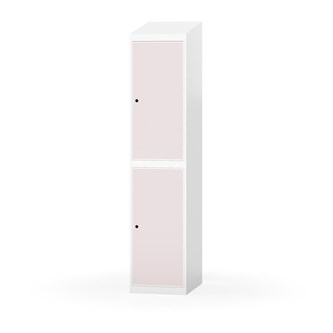 Novis garderobeskab skrå topplade 2:1 B40 cm