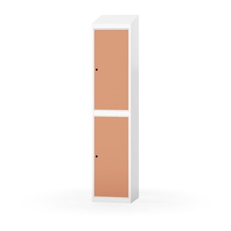 Novis garderobeskab skrå topplade 2:1 B40 cm
