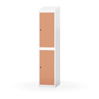 Novis garderobeskab skrå topplade 2:1 B40 cm