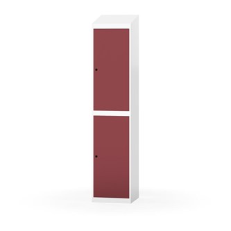Novis garderobeskab skrå topplade 2:1 B40 cm