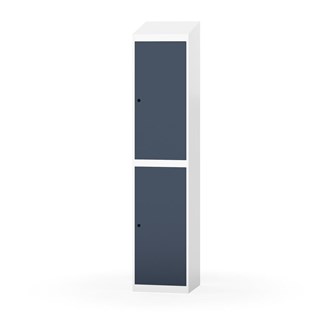 Novis garderobeskab skrå topplade 2:1 B40 cm