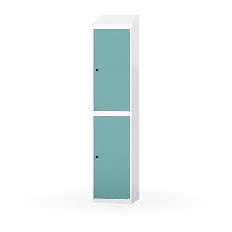 Novis garderobeskab skrå topplade 2:1 B40 cm