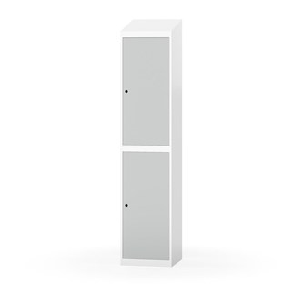 Novis garderobeskab skrå topplade 2:1 B40 cm