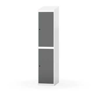 Novis garderobeskab skrå topplade 2:1 B40 cm