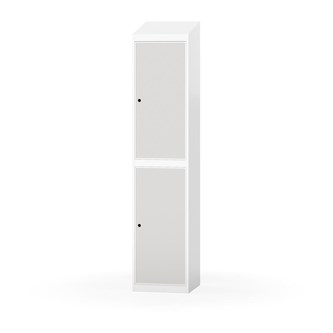 Novis garderobeskab skrå topplade 2:1 B40 cm