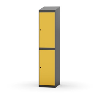 Novis garderobeskab skrå topplade 2:1 B40 cm