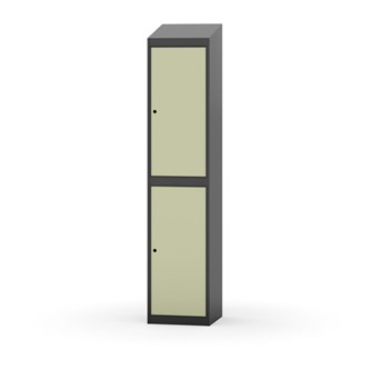 Novis garderobeskab skrå topplade 2:1 B40 cm