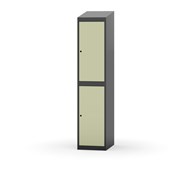 Novis garderobeskab skrå topplade 2:1 B40 cm
