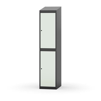 Novis garderobeskab skrå topplade 2:1 B40 cm