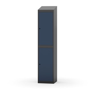Novis garderobeskab skrå topplade 2:1 B40 cm
