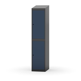 Novis garderobeskab skrå topplade 2:1 B40 cm