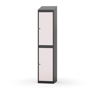 Novis garderobeskab skrå topplade 2:1 B40 cm