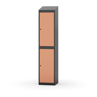 Novis garderobeskab skrå topplade 2:1 B40 cm