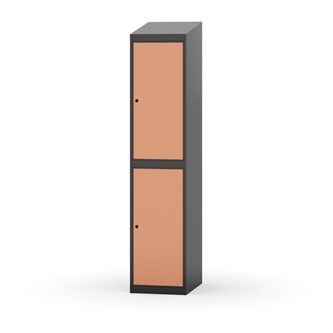 Novis garderobeskab skrå topplade 2:1 B40 cm