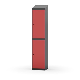 Novis garderobeskab skrå topplade 2:1 B40 cm