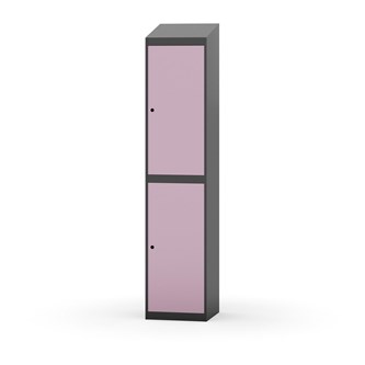 Novis garderobeskab skrå topplade 2:1 B40 cm