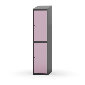 Novis garderobeskab skrå topplade 2:1 B40 cm