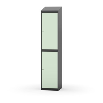 Novis garderobeskab skrå topplade 2:1 B40 cm