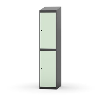 Novis garderobeskab skrå topplade 2:1 B40 cm