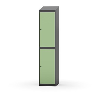 Novis garderobeskab skrå topplade 2:1 B40 cm
