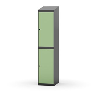 Novis garderobeskab skrå topplade 2:1 B40 cm