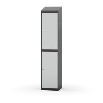Novis garderobeskab skrå topplade 2:1 B40 cm