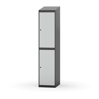 Novis garderobeskab skrå topplade 2:1 B40 cm