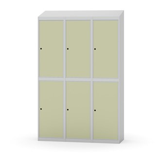 Novis garderobeskab skrå topplade 2:3 B120 cm