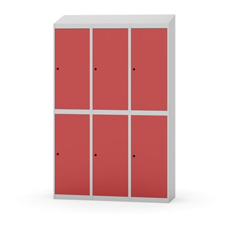 Novis garderobeskab skrå topplade 2:3 B120 cm