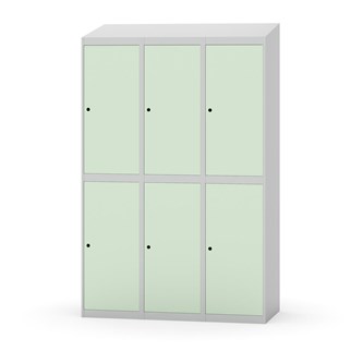 Novis garderobeskab skrå topplade 2:3 B120 cm