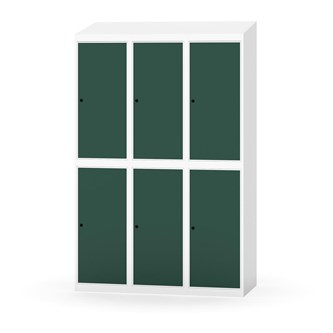 Novis garderobeskab skrå topplade 2:3 B120 cm