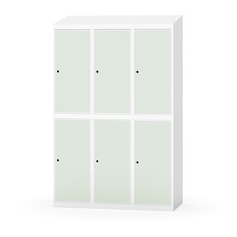 Novis garderobeskab skrå topplade 2:3 B120 cm