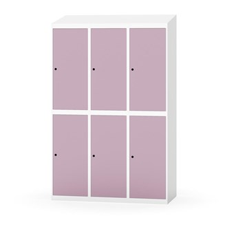 Novis garderobeskab skrå topplade 2:3 B120 cm