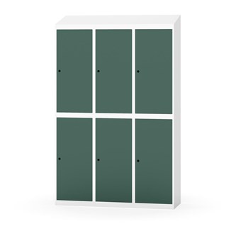 Novis garderobeskab skrå topplade 2:3 B120 cm