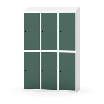 Novis garderobeskab skrå topplade 2:3 B120 cm